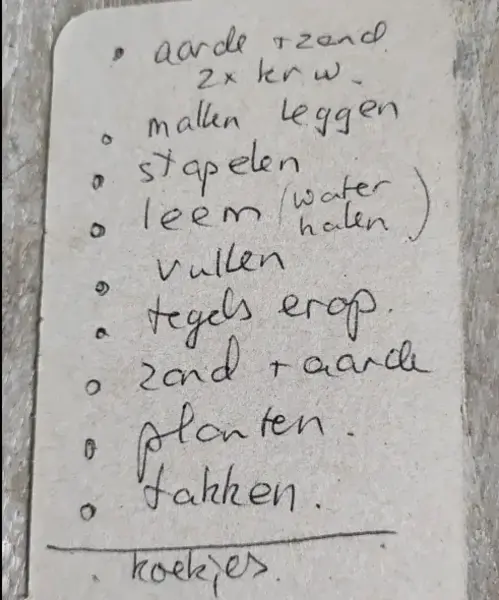 Het plan