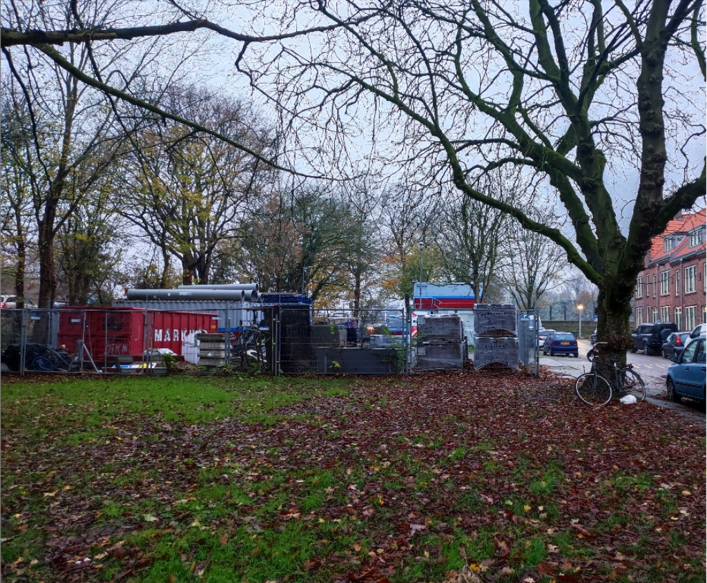 Meeuwenplein: bouwopslag in het groen