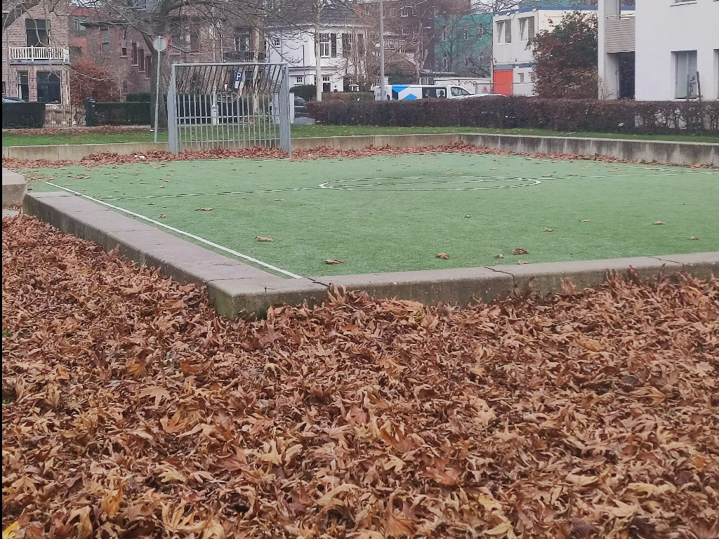 kunstgras voetbalveld IJplein